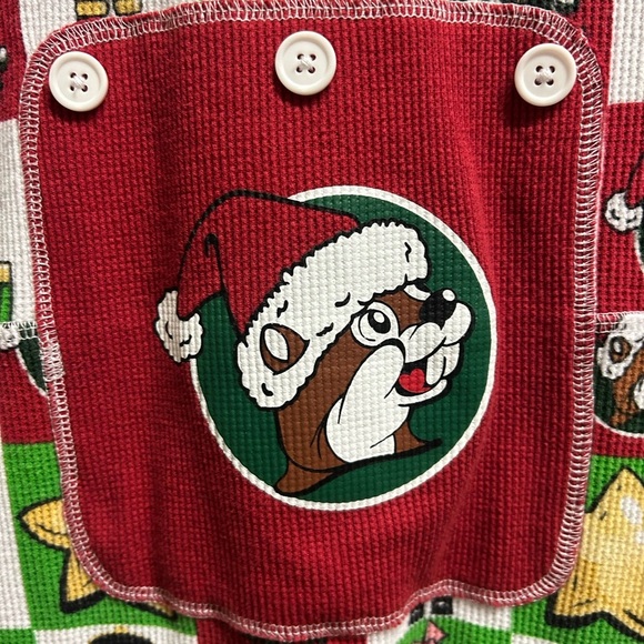 Buc-ees One Piece Christmas Holiday Nutcracker Thermal Pajama Long Johns Sz 3T - Picture 6 of 7